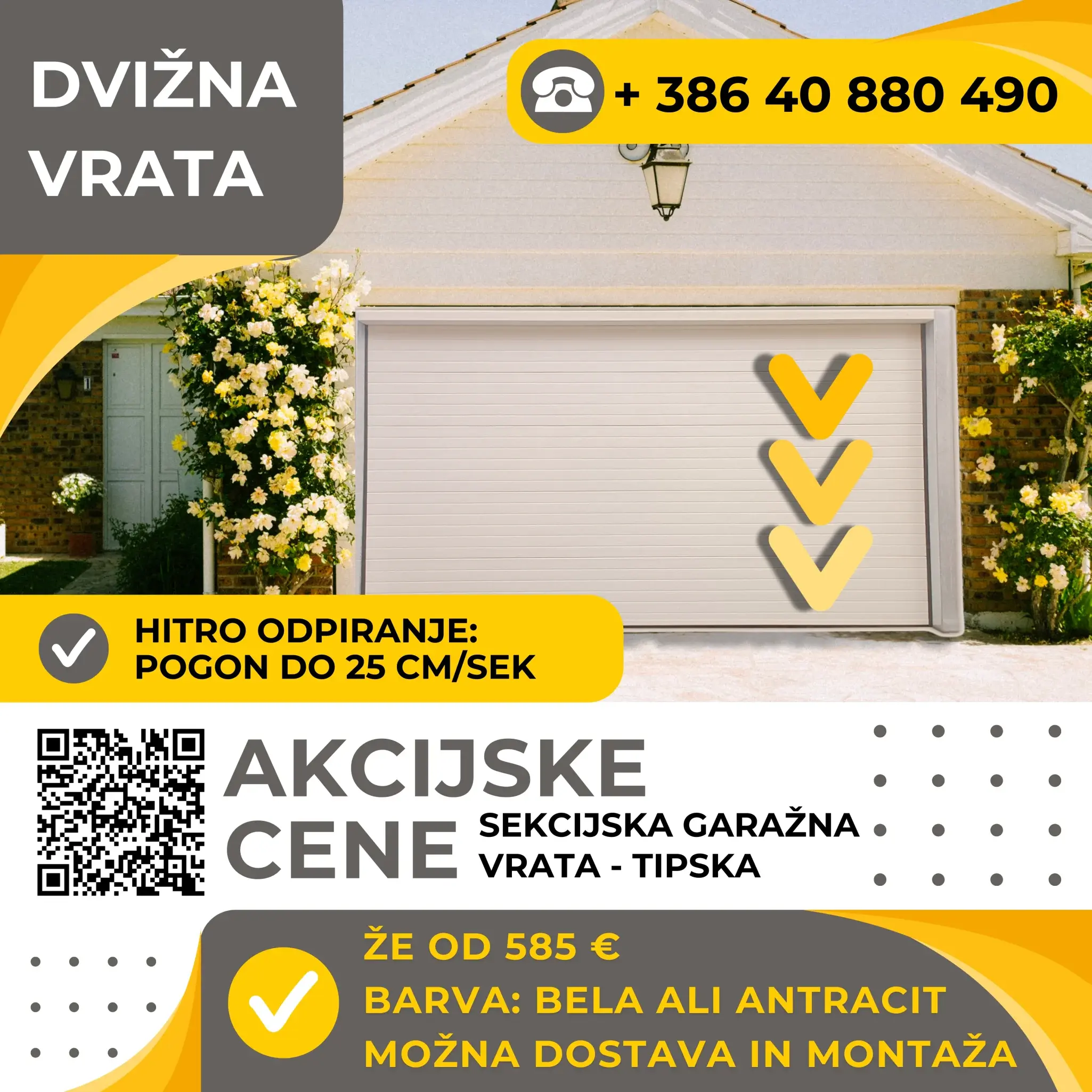 garažna vrata cena