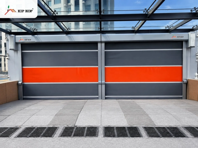 Industrijska brza rolo vrata KKSOFT 500 × 500 cm | KIP KOP Shop